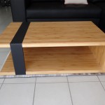 table basse bambou